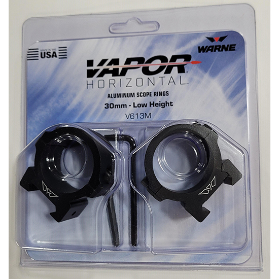 WAR VAPOR HORIZONTAL 30MM LOW MATTE RINGS - Sale